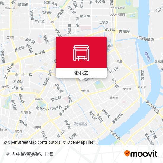 延吉中路黄兴路地图