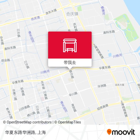 华夏东路华洲路地图