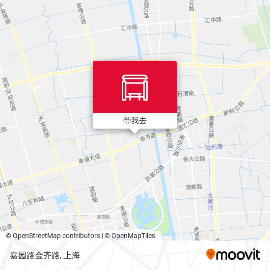 嘉园路金齐路地图