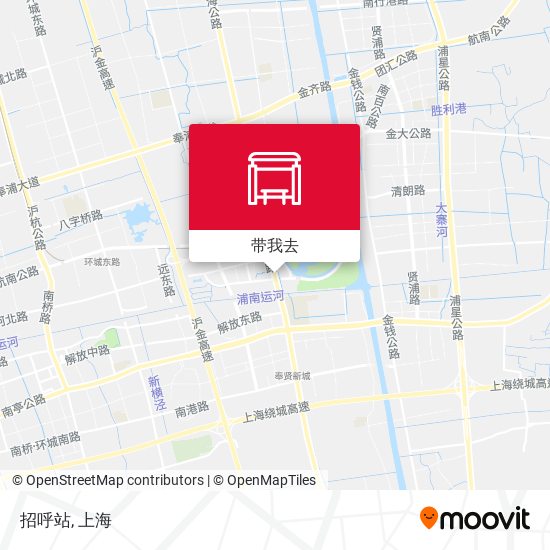 招呼站地图