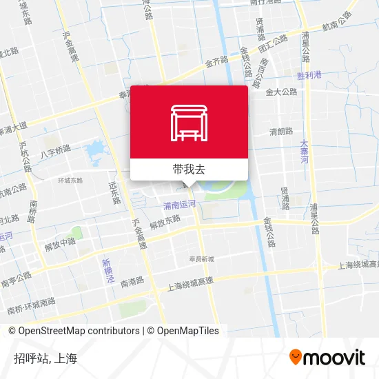 招呼站地图