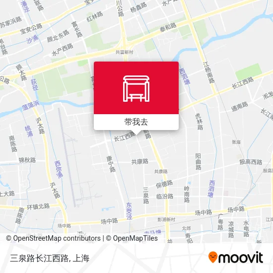 三泉路长江西路地图