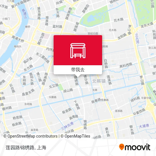 莲园路锦绣路地图