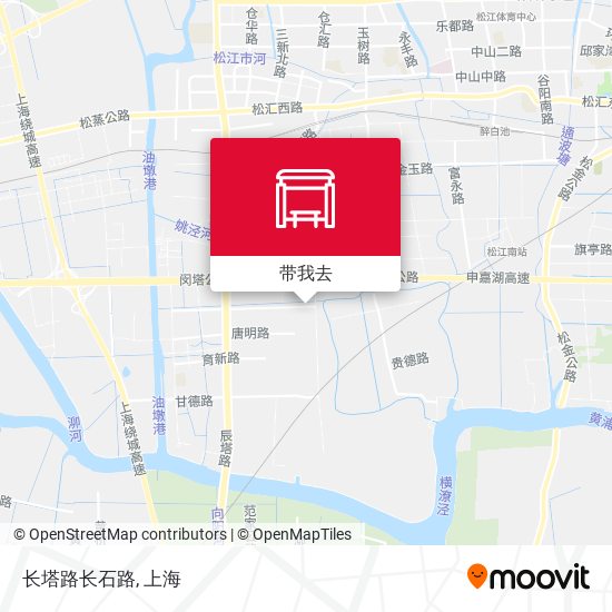长塔路长石路地图