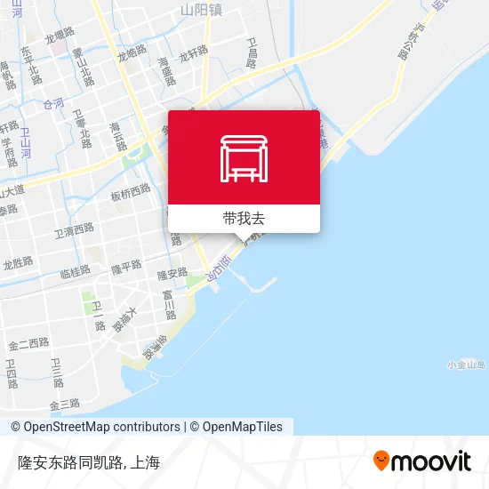 隆安东路同凯路地图