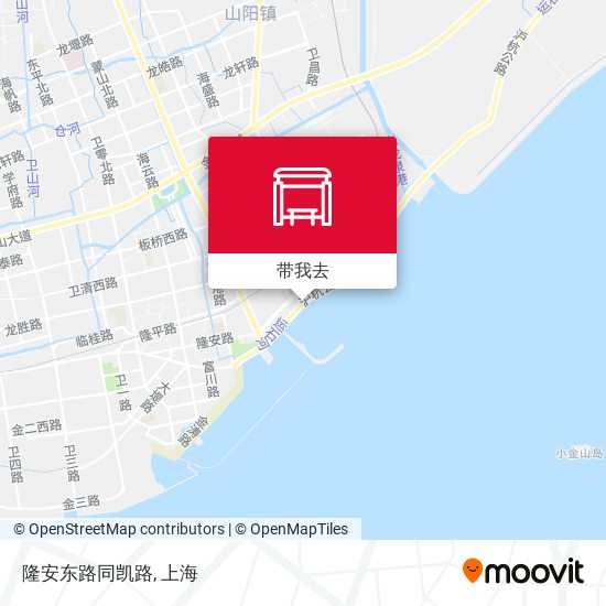 隆安东路同凯路地图