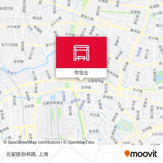 北翟路协和路地图