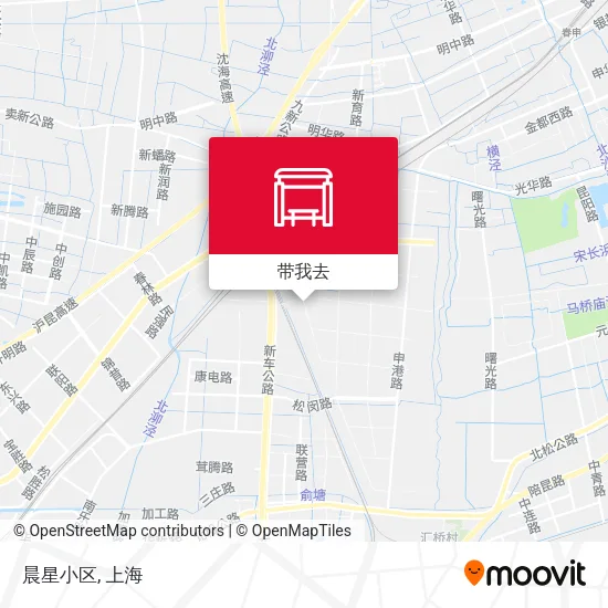 晨星小区地图