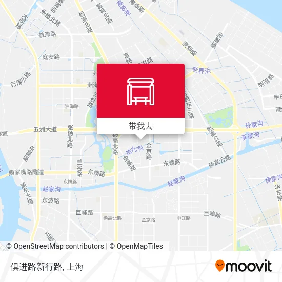 俱进路新行路地图