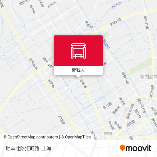 胜辛北路汇旺路地图