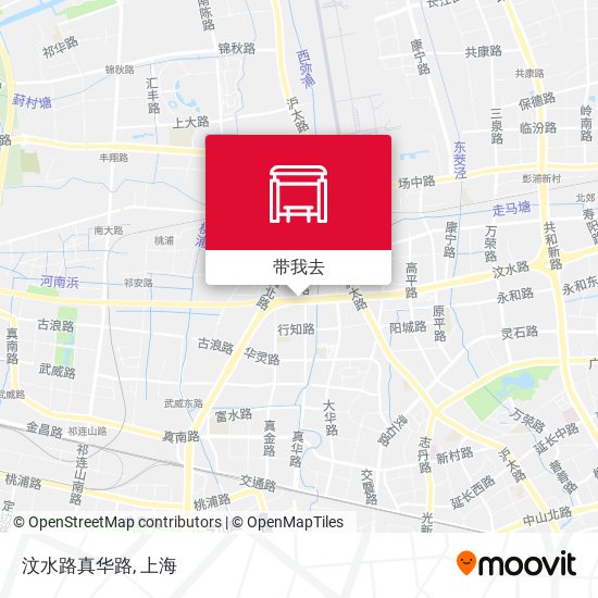 汶水路真华路地图