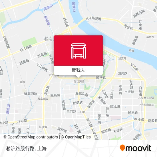 淞沪路殷行路地图
