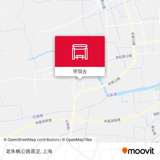 老朱枫公路蒸淀地图