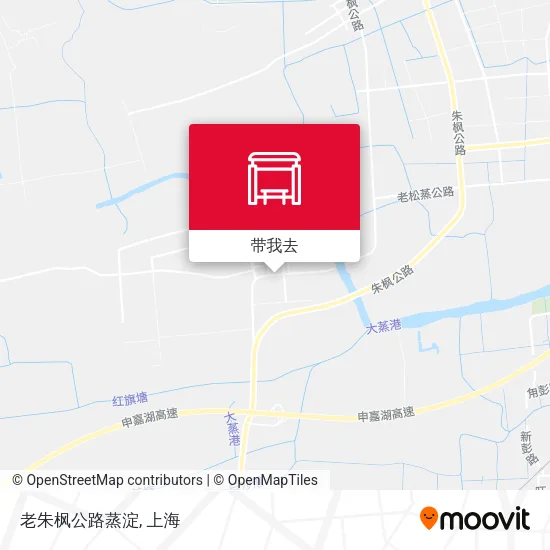 老朱枫公路蒸淀地图