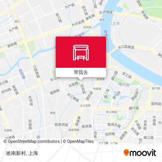 淞南新村地图