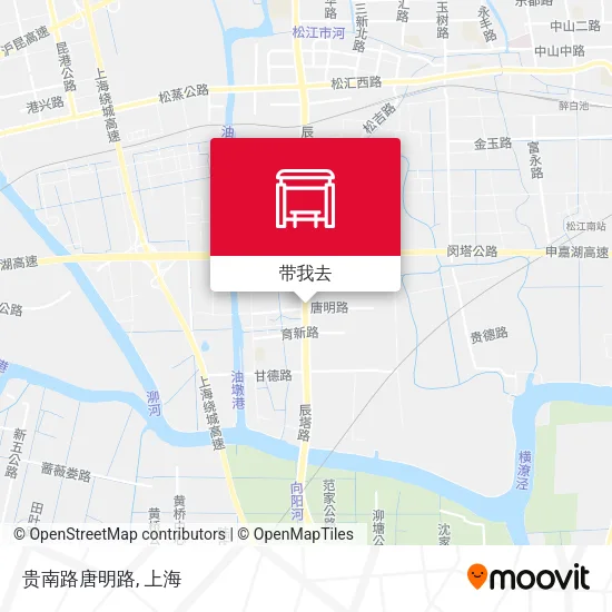 贵南路唐明路地图