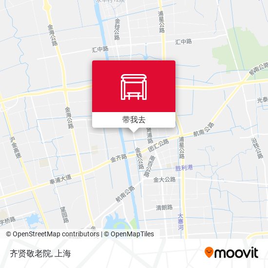 齐贤敬老院地图