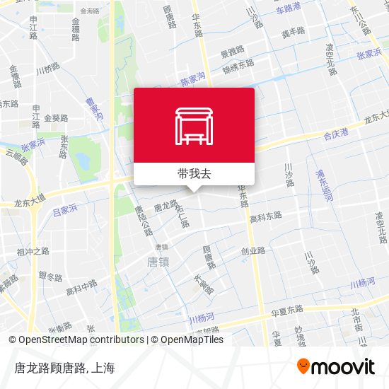 唐龙路顾唐路地图