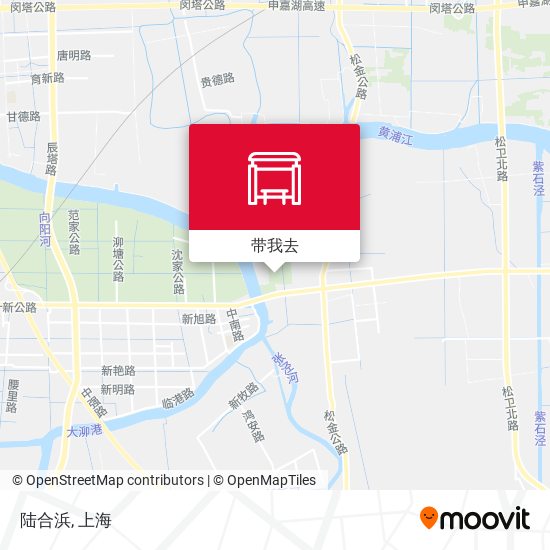 陆合浜地图