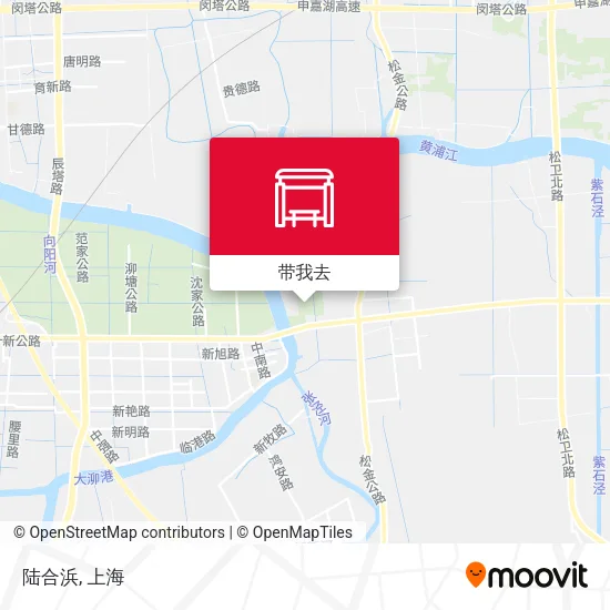 陆合浜地图