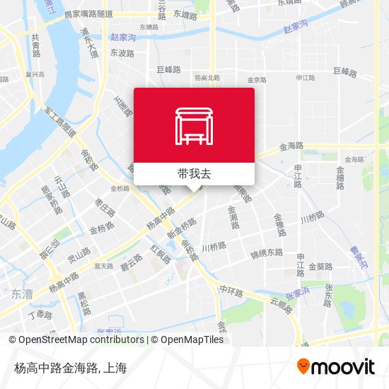杨高中路金海路地图