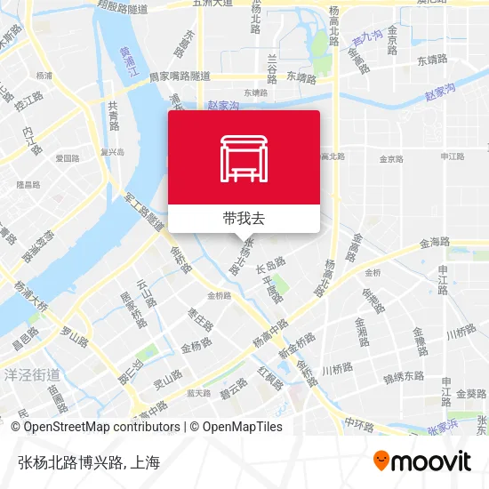 张杨北路博兴路地图