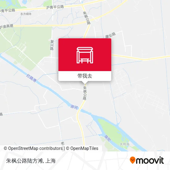 朱枫公路陆方滩地图