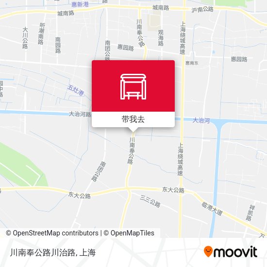 川南奉公路川治路地图