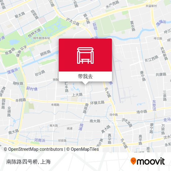 南陈路四号桥地图