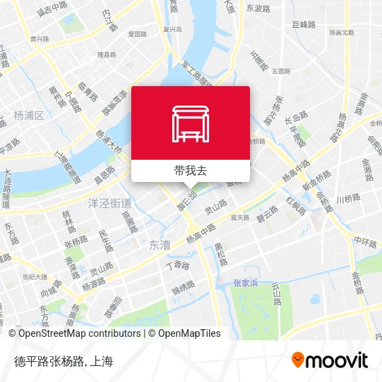 德平路张杨路地图
