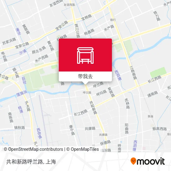 共和新路呼兰路地图