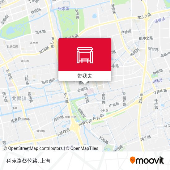 科苑路蔡伦路地图