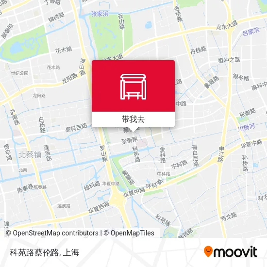 科苑路蔡伦路地图