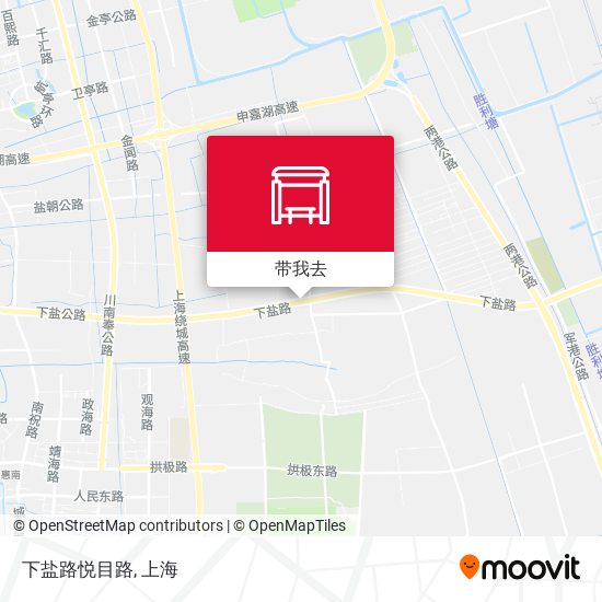 下盐路悦目路地图