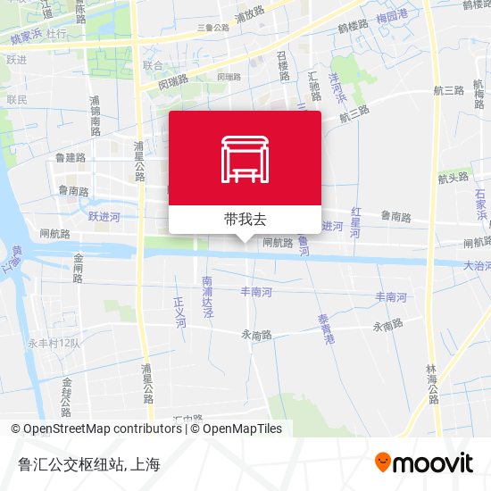 鲁汇公交枢纽站地图