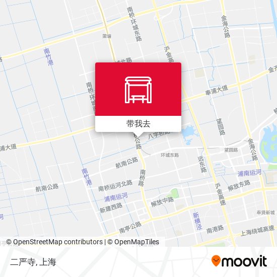 二严寺地图