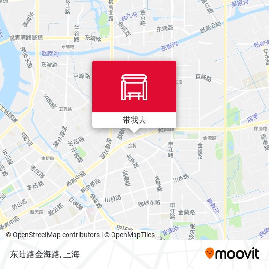 东陆路金海路地图