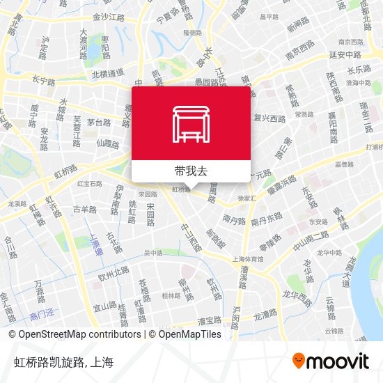 虹桥路凯旋路地图