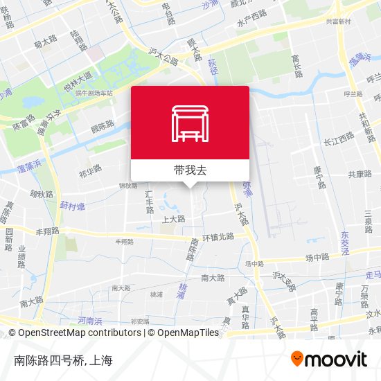 南陈路四号桥地图