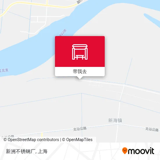 新洲不锈钢厂地图
