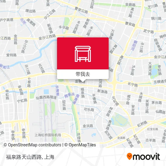 福泉路天山西路地图