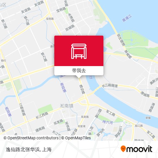 逸仙路北张华浜地图
