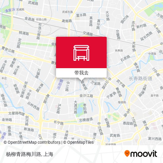 杨柳青路梅川路地图