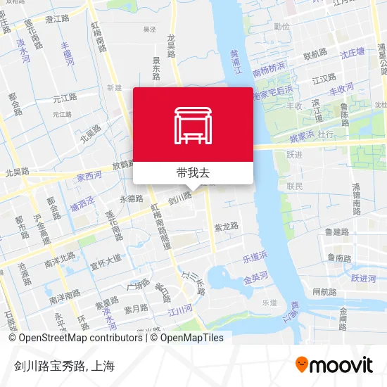 剑川路宝秀路地图