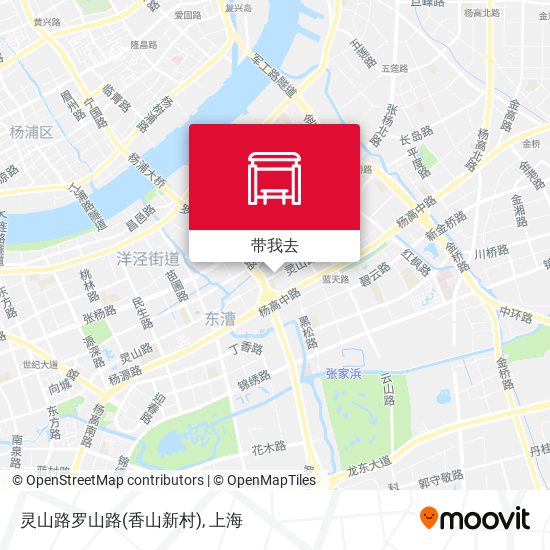 灵山路罗山路(香山新村)地图