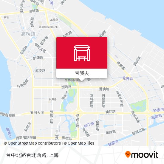 台中北路台北西路地图