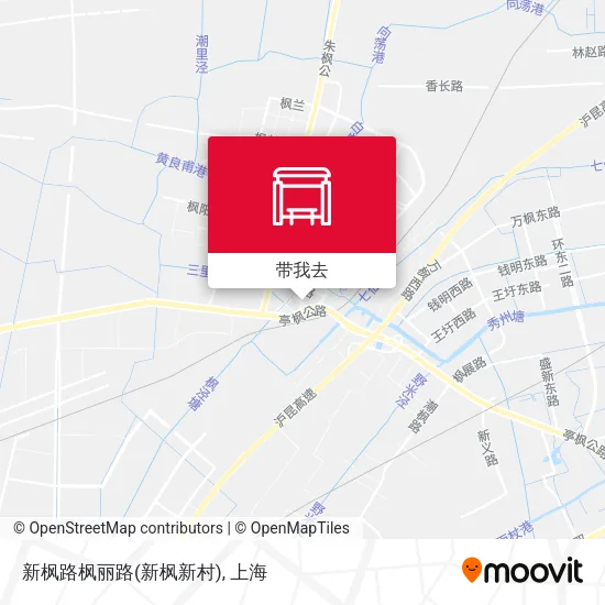 新枫路枫丽路(新枫新村)地图