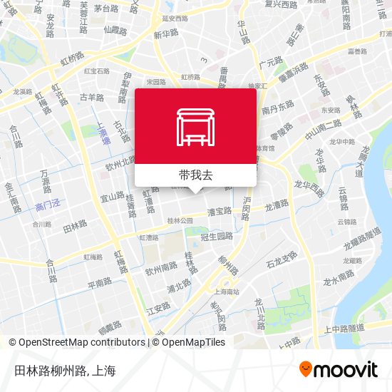 田林路柳州路地图