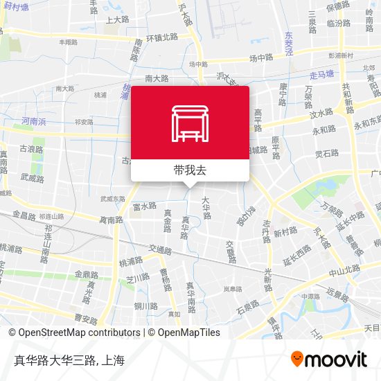 真华路大华三路地图