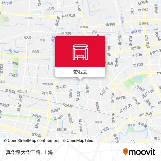 真华路大华三路地图